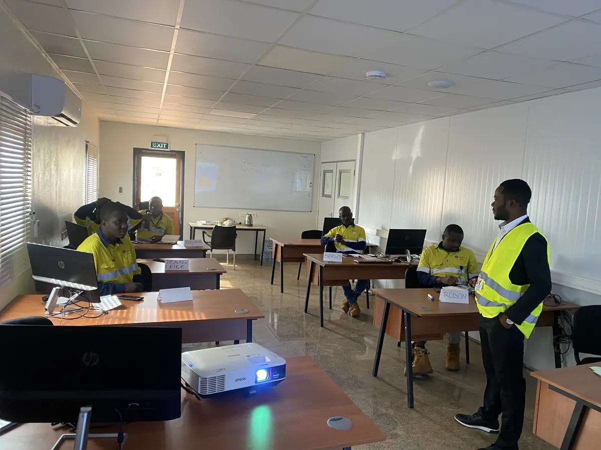 Session intra-entreprise dans les locaux du client