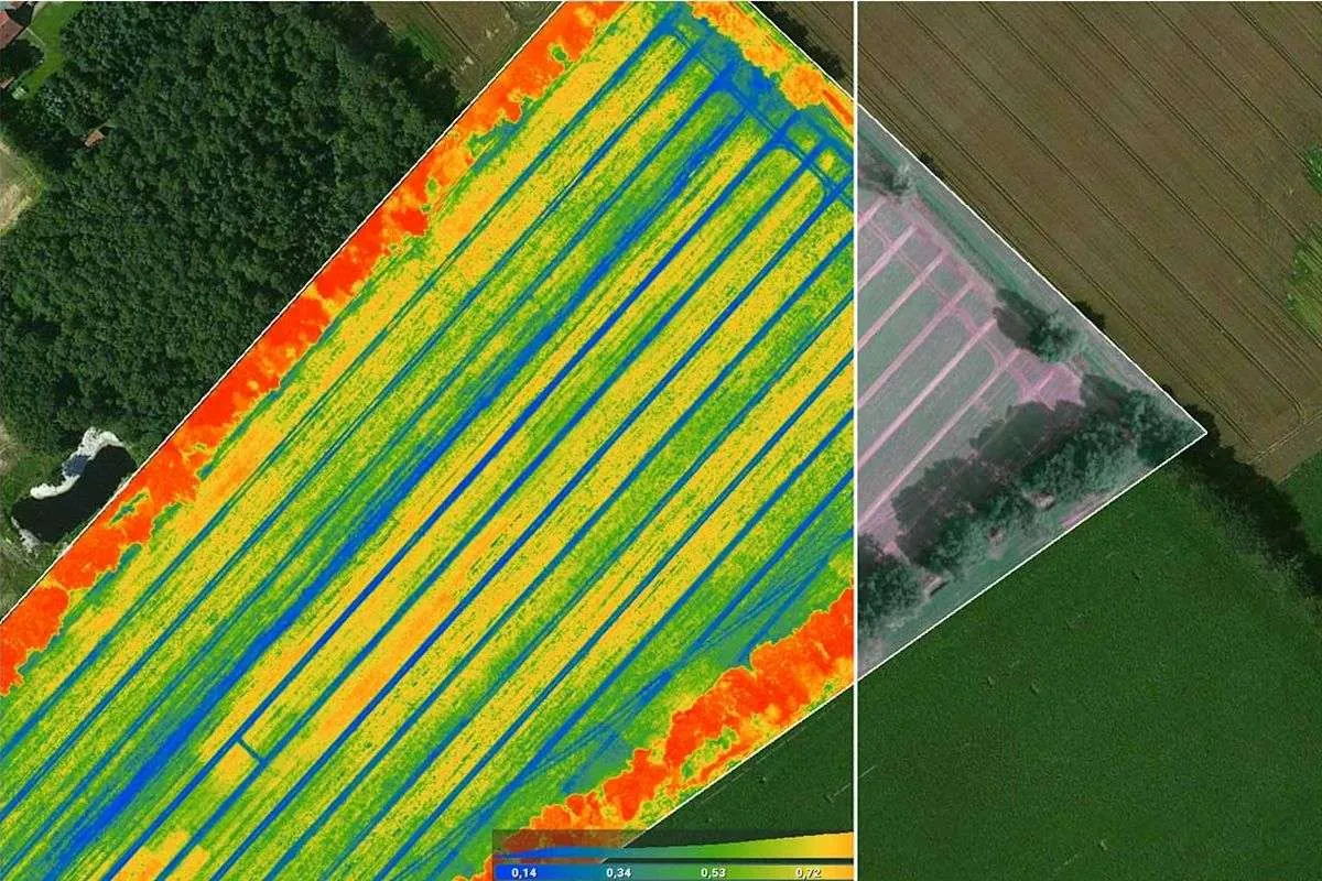 Le livrable attendu par l'agronome : une carte de préconisation, zone par zone, à partir des indices calculés.